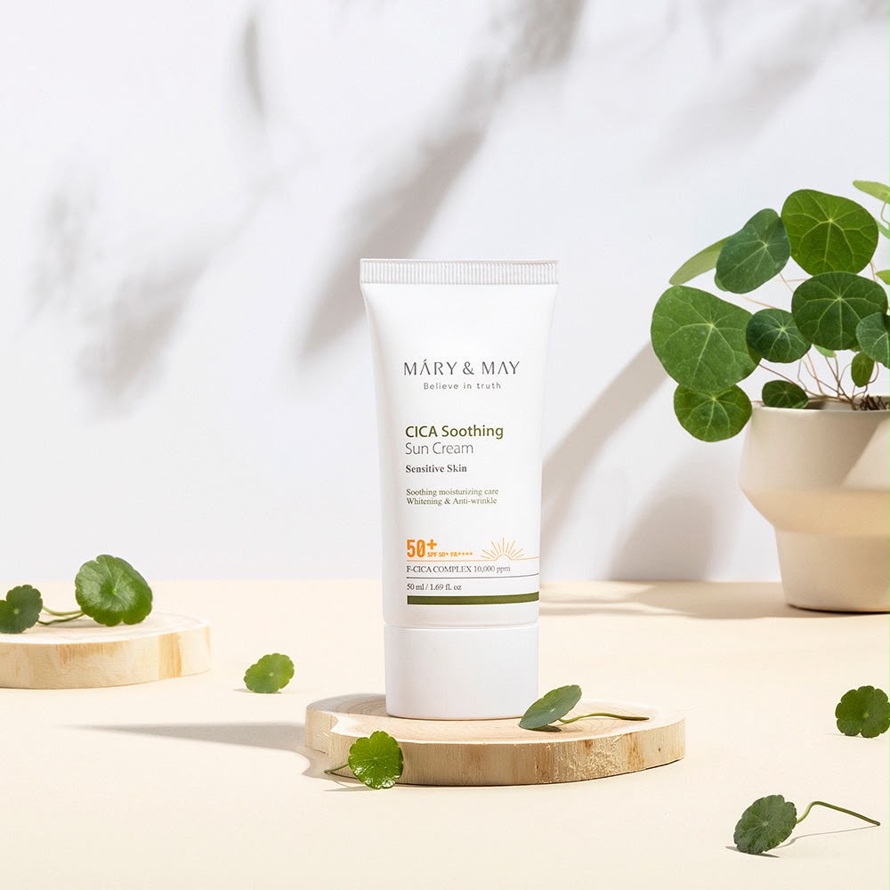 Mary & May Cica Soothing Sun Cream SPF50+ 50ml