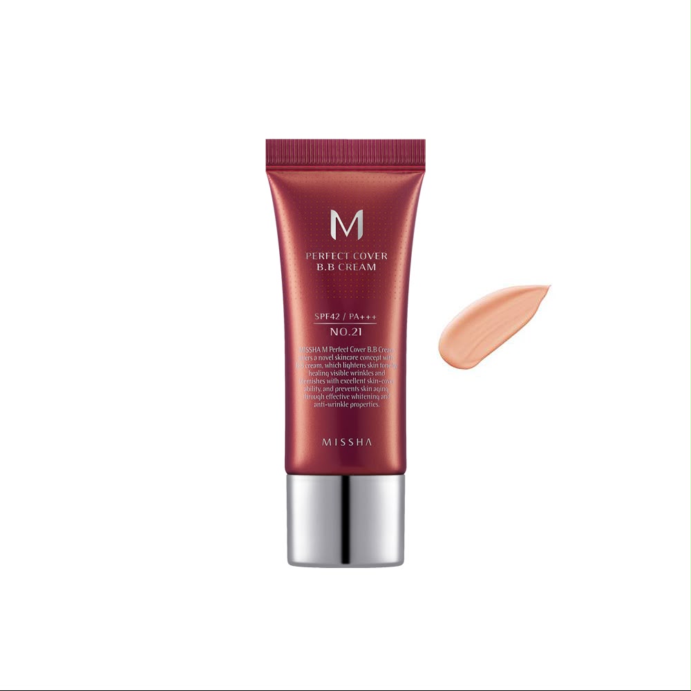 Missha M Perfect Cover B.B Cream SPF42/PA+++ [No. 21] 20ml