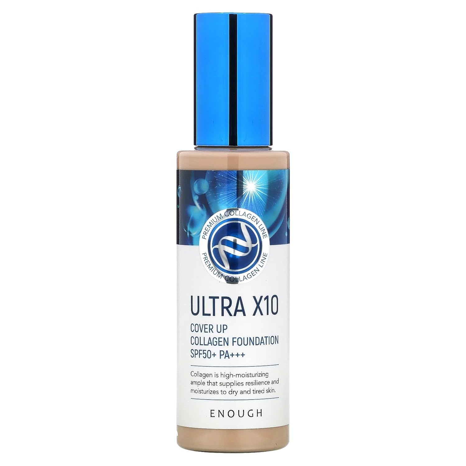 ENOUGH Premium Ultra X10 Cover Up Collagen Foundation #13