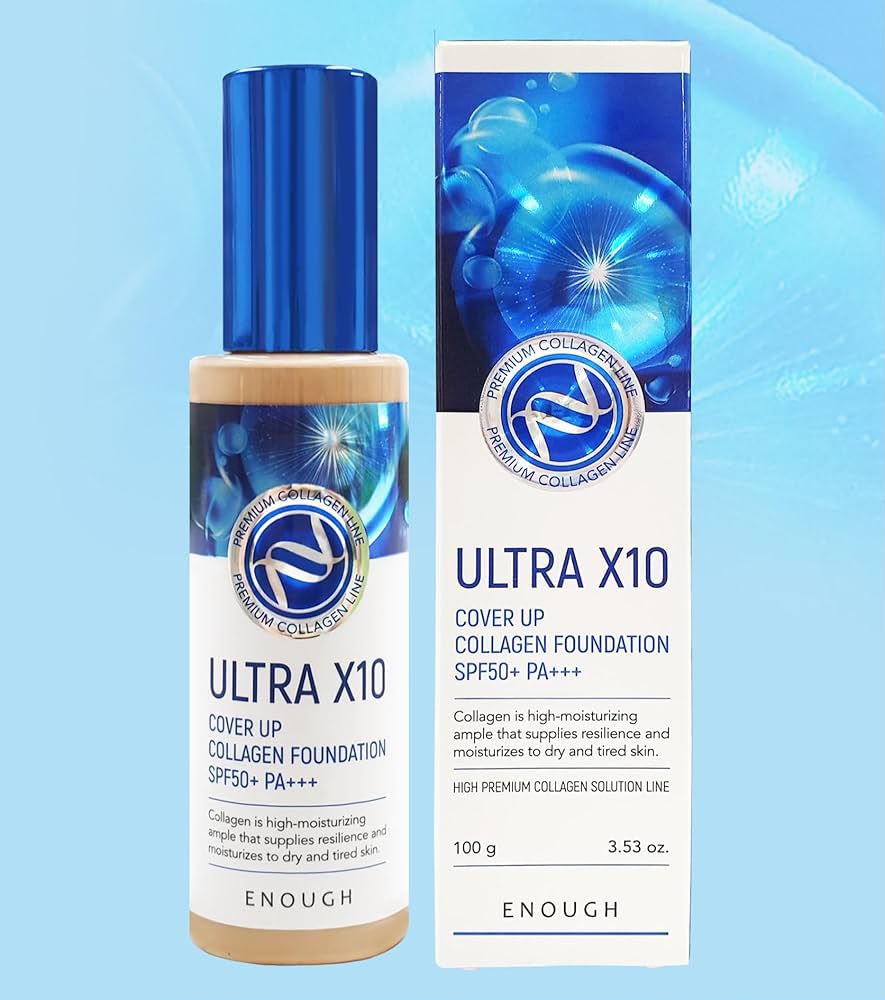 ENOUGH Premium Ultra X10 Cover Up Collagen Foundation #13