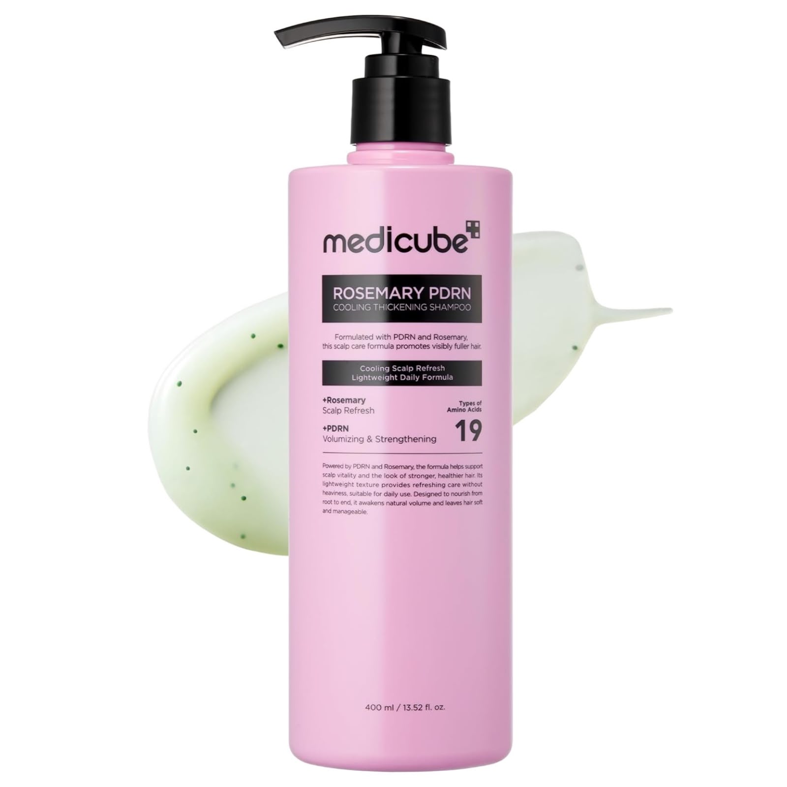 Medicube Rosemary PDRN Cooling Thickening Shampoo (400ml)