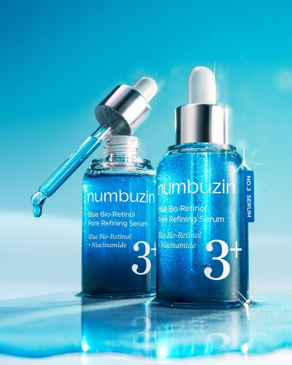 Numbuzin Blue Bio Retinol Pore Refining 3+ Serum