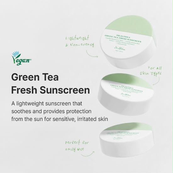 Dr. Althea Green Tea Fresh Sunscreen SPF50+