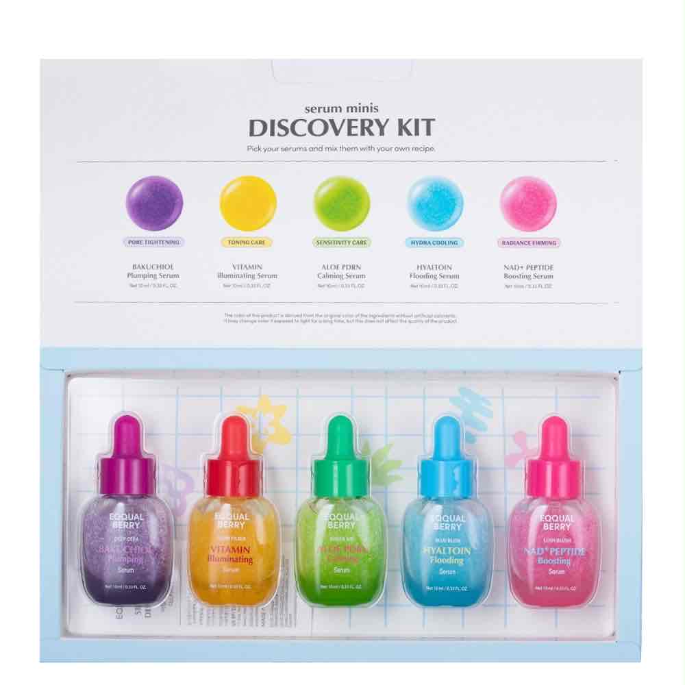 EQQUALBERRY Serum Minis Discovery Kit