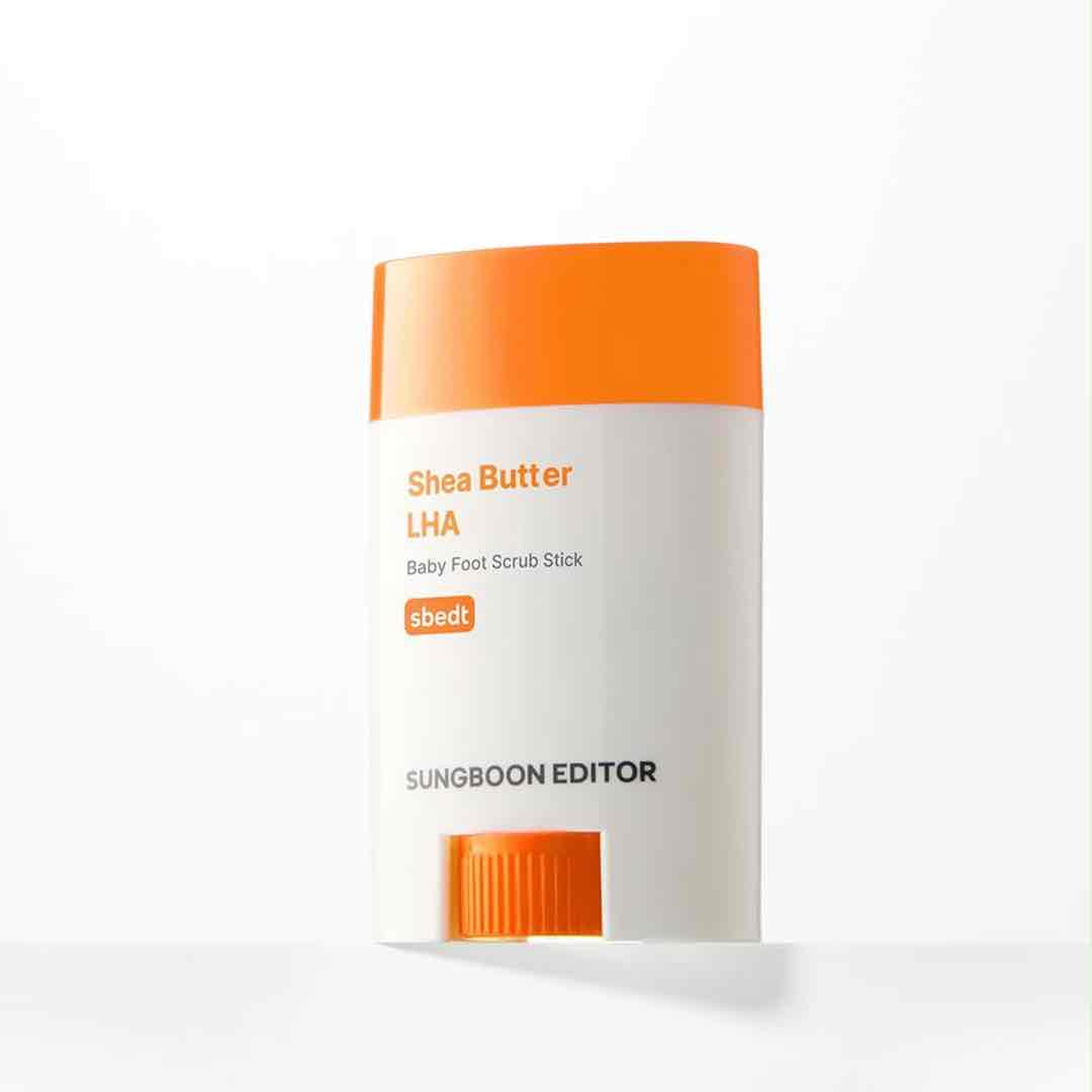 SUNGBOON EDITOR Shea Butter LHA Baby Foot Scrub Stick 20g