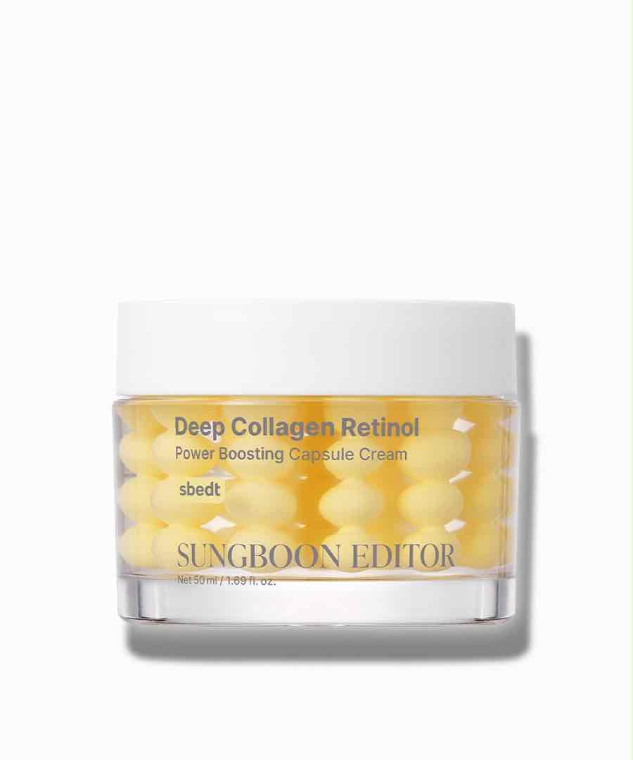 SUNGBOON EDITOR Deep Collagen Retinol Power Boosting Capsule Cream