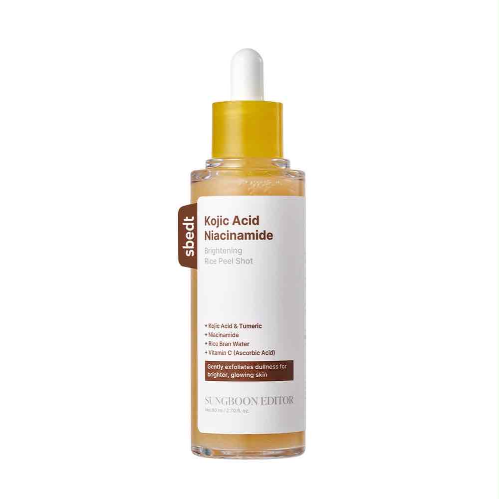 SUNGBOON EDITOR Kojic Acid Niacinamide Brightning Rice Peel Shot 80ml