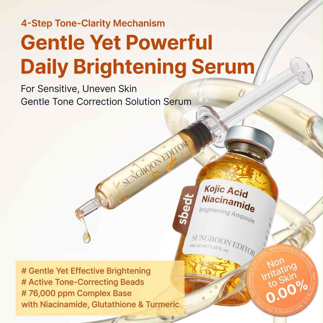 SUNGBOON EDITOR Kojic Acid Niacinamide Brightning Ampoule 40ml