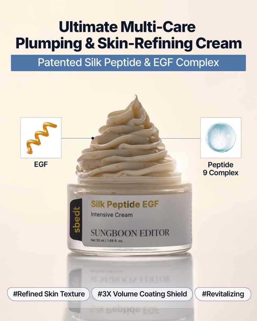 SUNGBOON EDITOR Silk Peptide EGF Intensive Cream 50ml