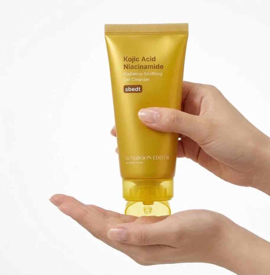 SUNGBOON EDITOR Kojic Acid Niacinamide Radiance Soothing Gel Cleanser 120g