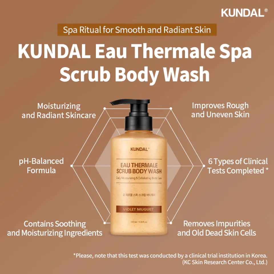 SCRUB BODY WASH 500ML - VIOLET MUGUET