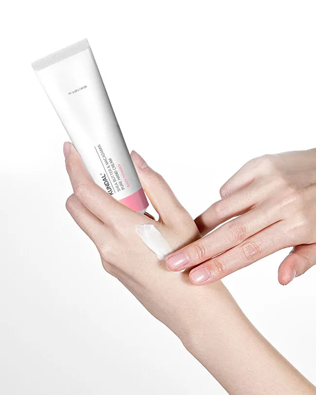 SHEA BUTTER & MACADAMIA PURE HAND CREAM 50ML - BABY POWDER
