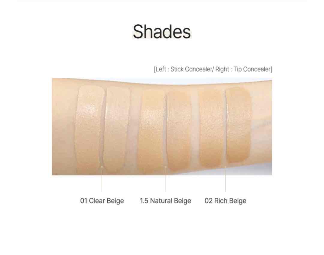 THE SAEM CONCEALER DUO SHADE 01