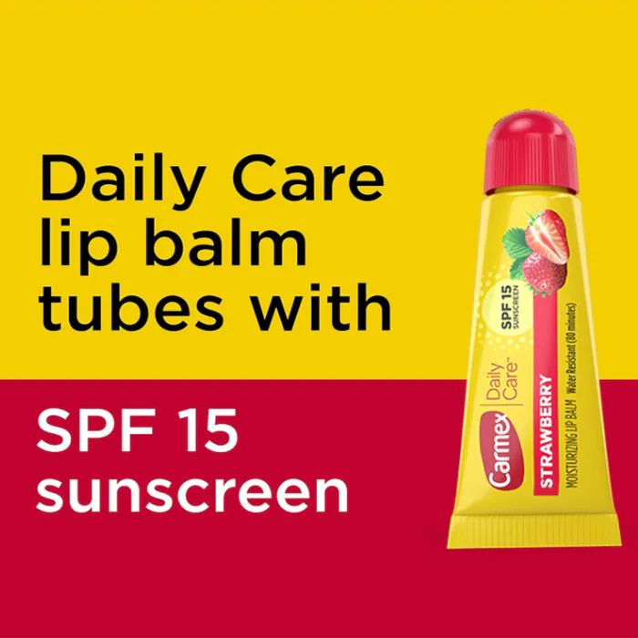 Carmex Moisturizing Lip Balm Strawberry 3Pc Set - Single