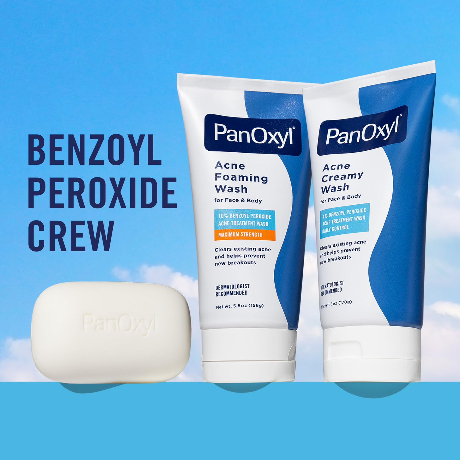 PanOxyl Acne Foaming Wash Benzoyl Peroxide 10% Maximum Strength