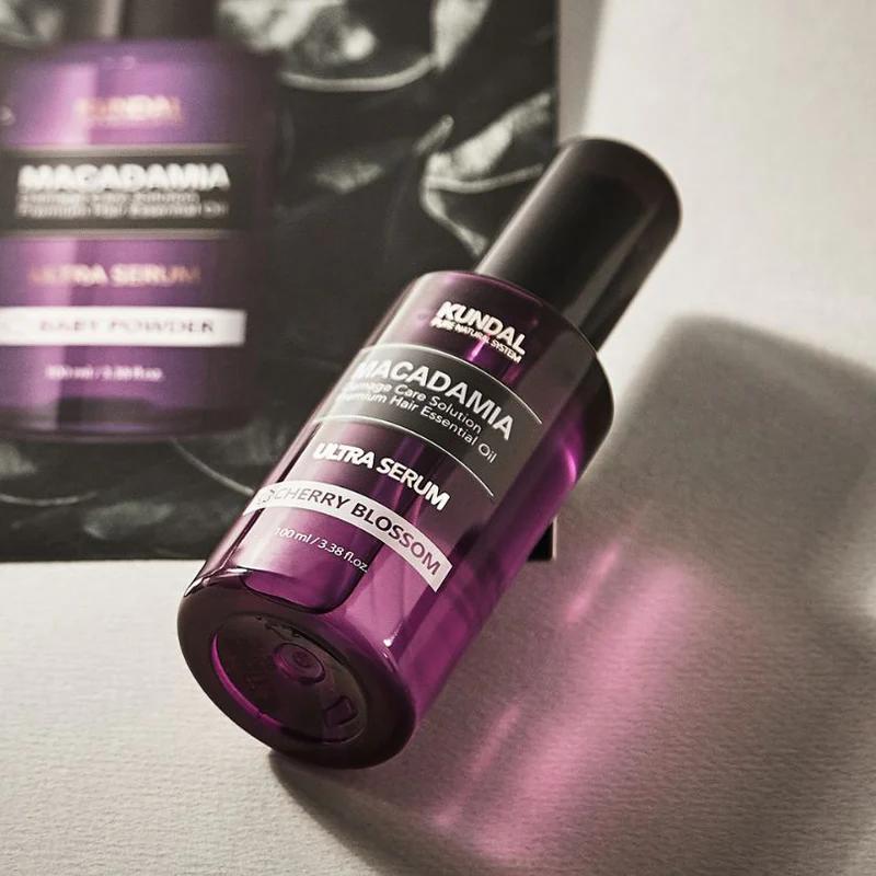 KUNDAL Macadamia Hair Serum - 100ml - Cherry Blossom