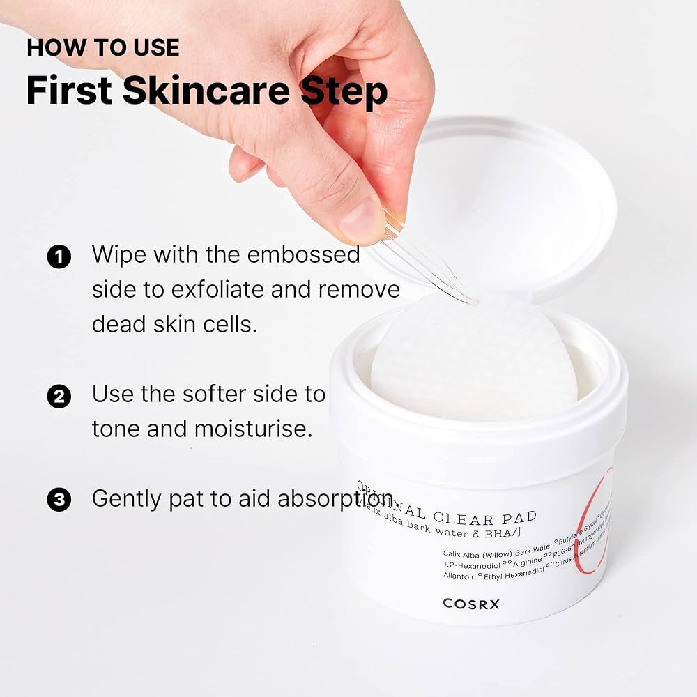 COSRX One Step Original Clear Toner Pad