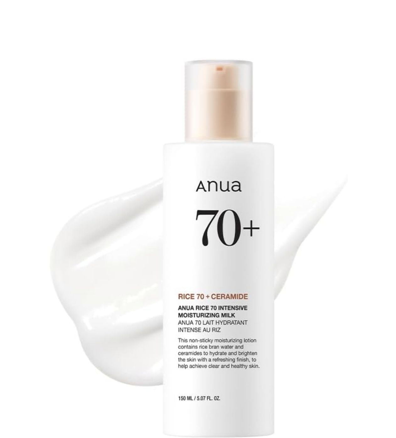 Anua Rice 70+ Ceramide Milk 150ml