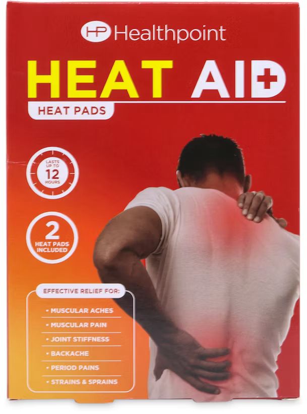 Healthpoint Heataid Heat Pads 2 Pack