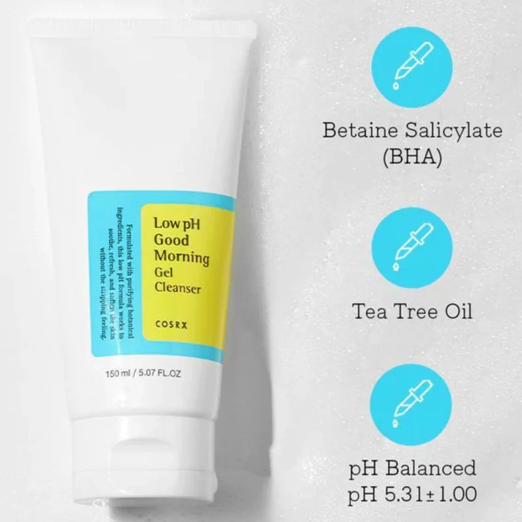 Cosrx Low pH Good Morning Gel Cleanser