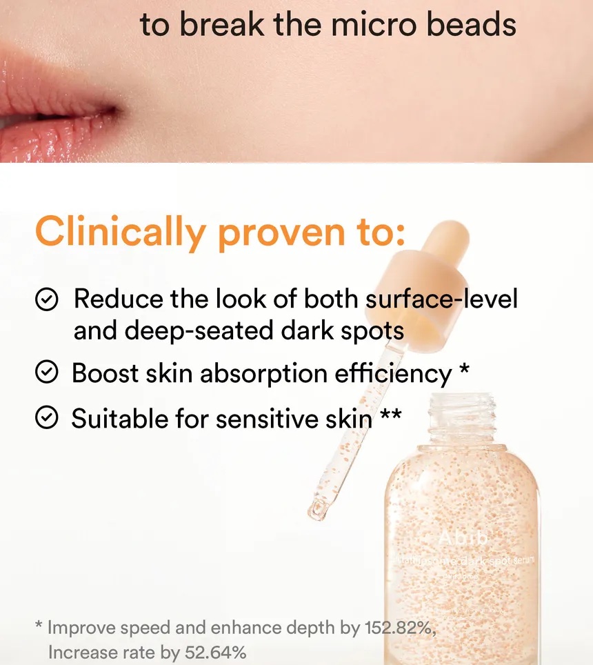 Abib - Glutathiosome Dark Spot Serum
Vita Drop 50ml