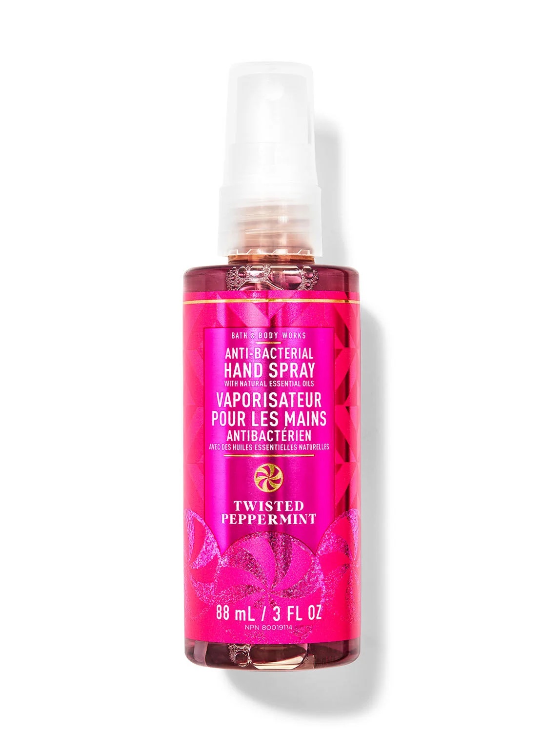 Twisted Peppermint Hand Sanitizer Spray