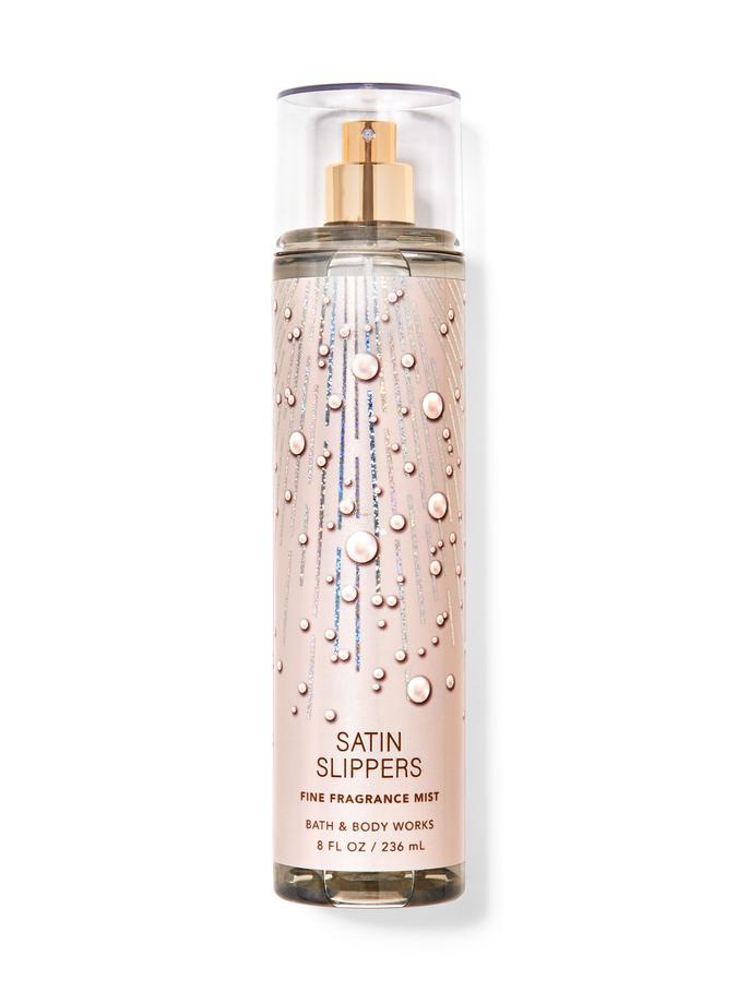 Bath &amp; Body Works Satin Slippers