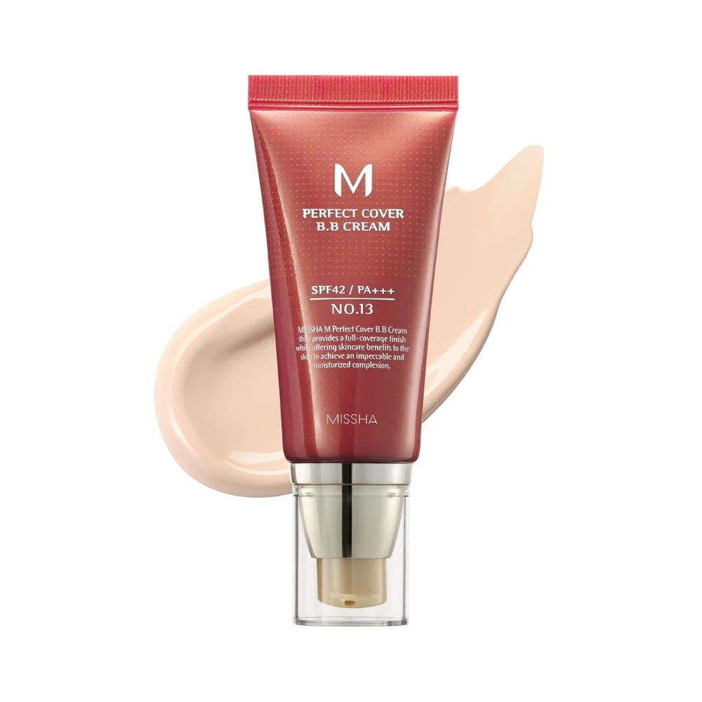 Missha Perfect Cover BB Cream SPF 42 PA+++ 50ml - 13- Bright Beige