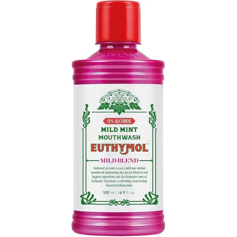 Euthymol Mouthwash ICY Mint 500ml - MILD MINT