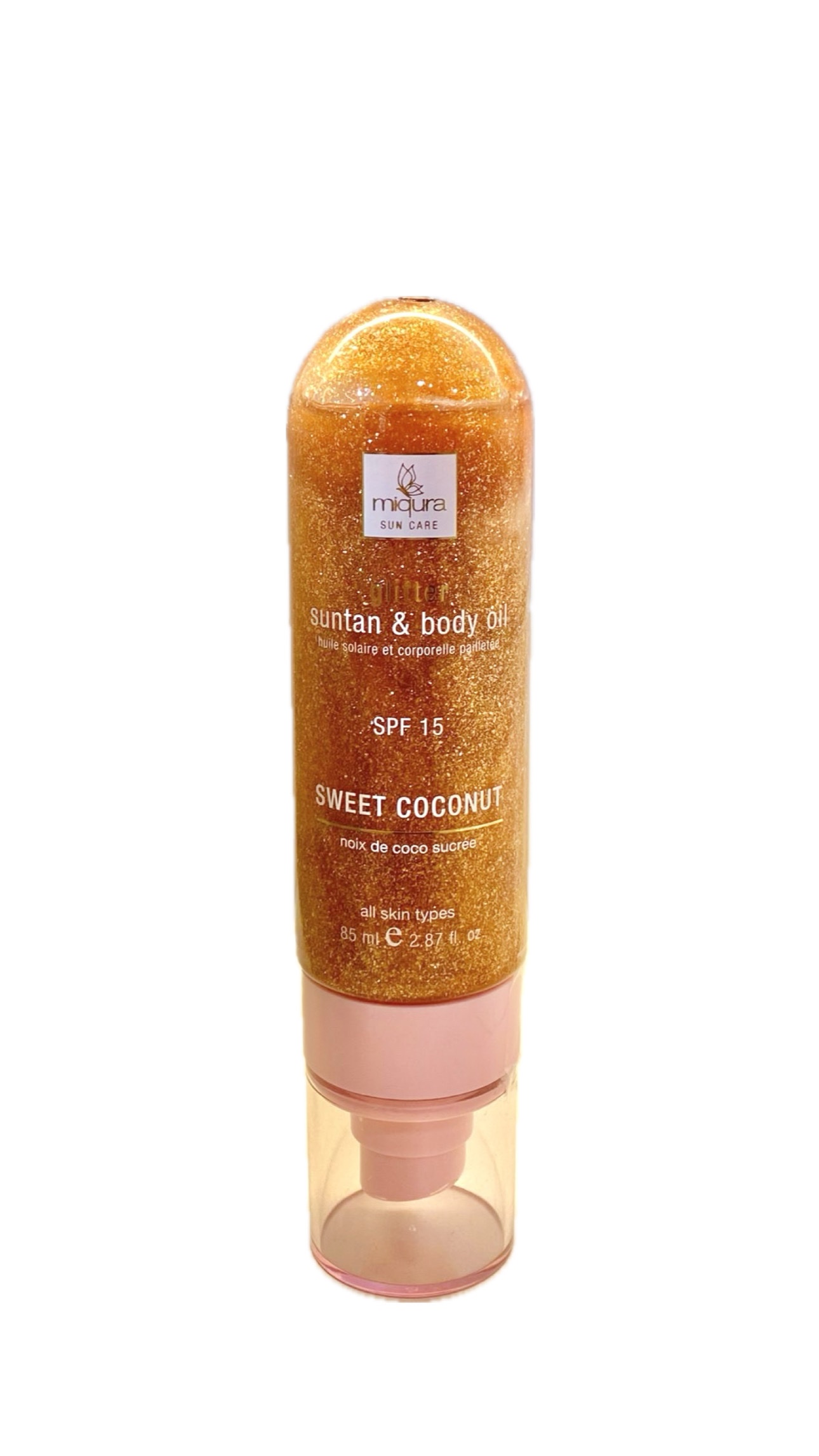 Glitter SunTan &amp; Body Oil spf 15