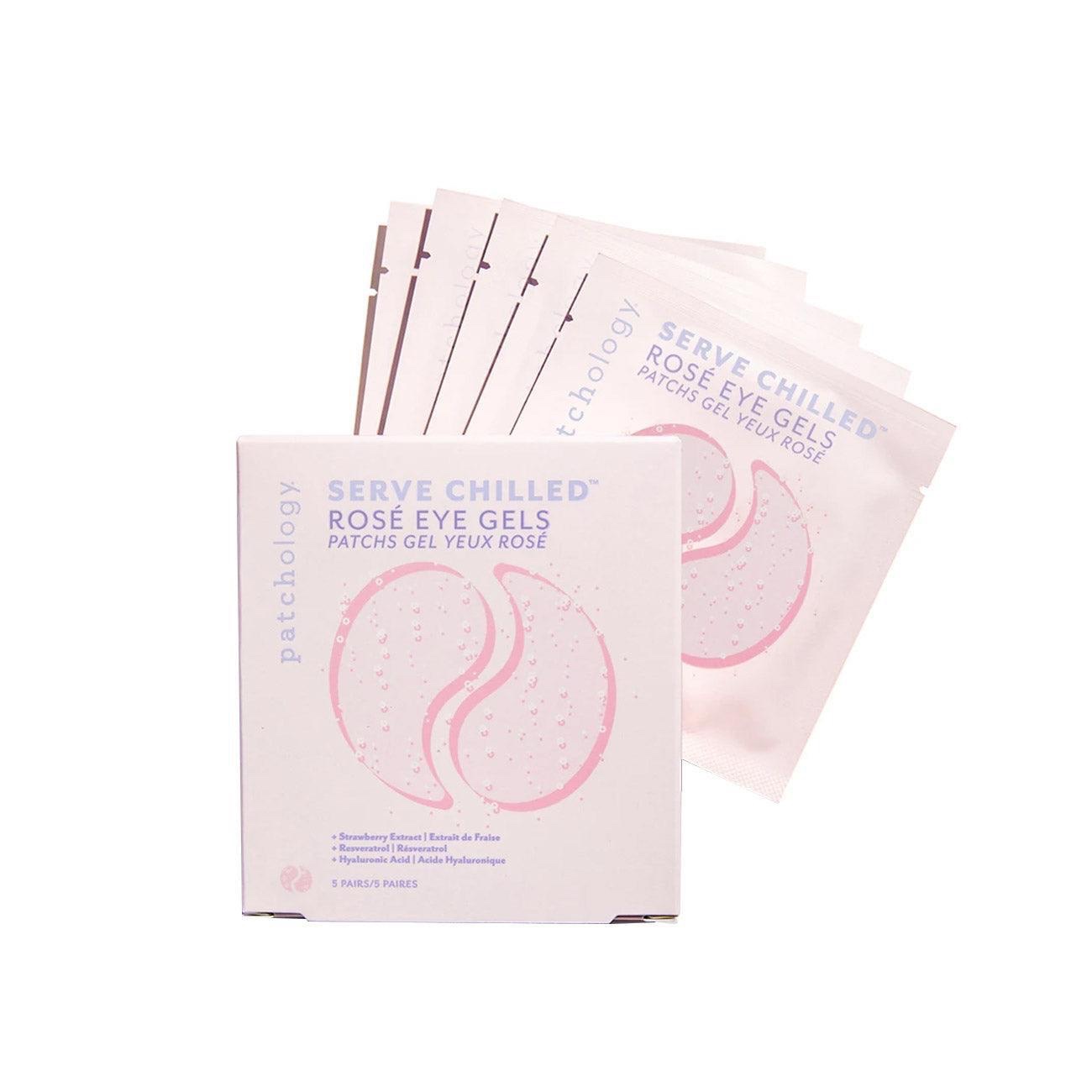 Serve Chilled Rose Eye Gels 5 Pack Patchology