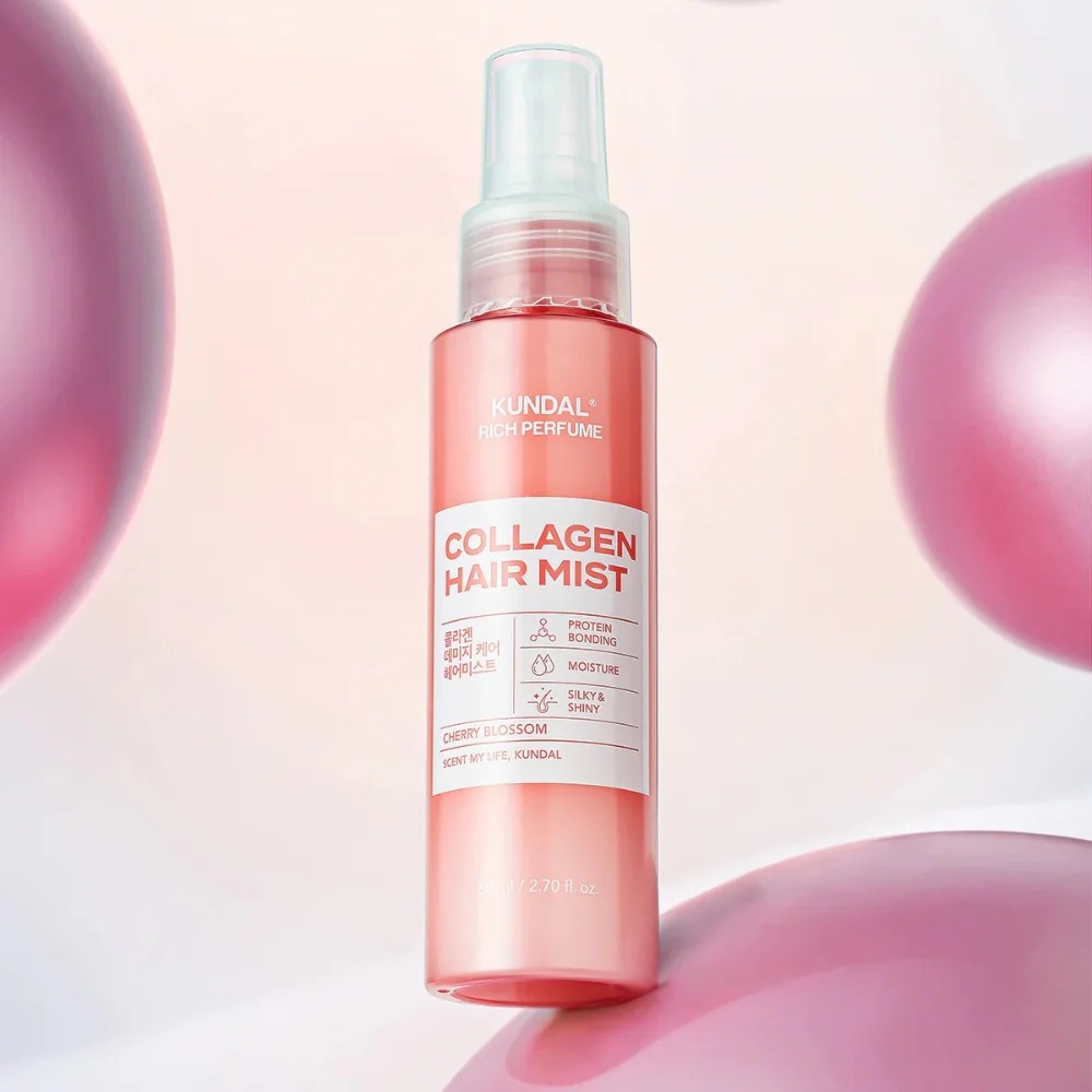 KUNDAL COLLAGEN DAMAGE CARE HAIR MIST – CHERRY BLOSSOM