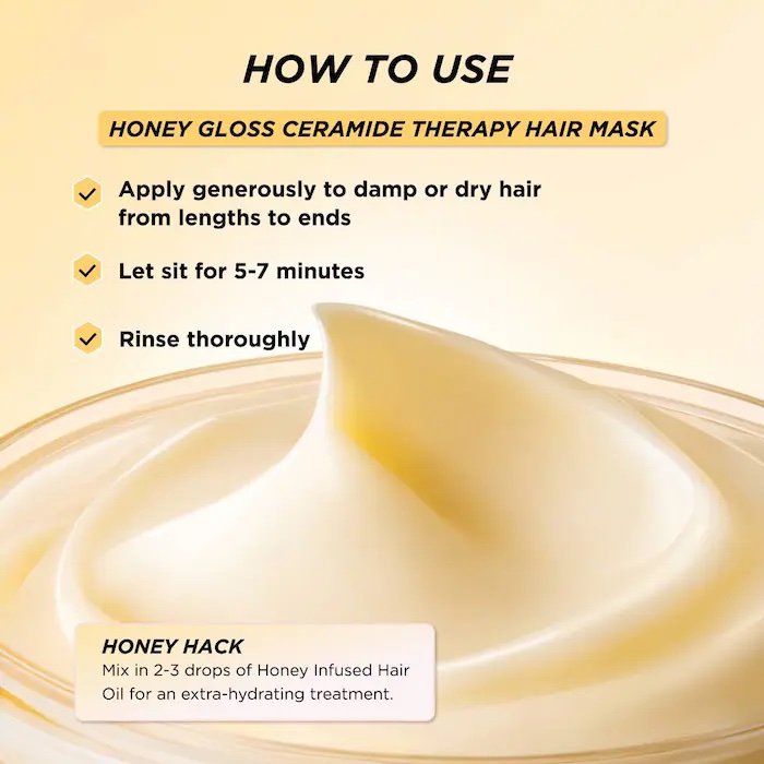 Honey Gloss Ceramide Therapy Hydrating Hair Mask 75 ml