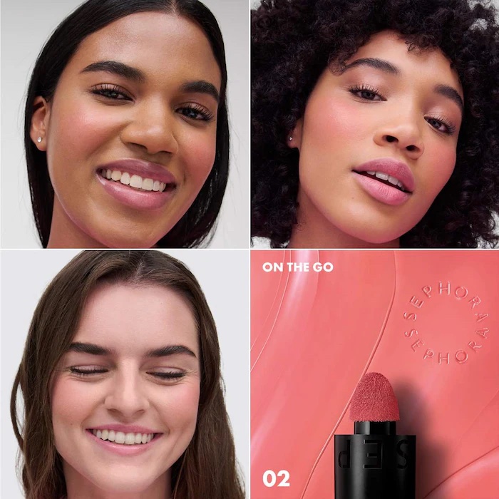 BLUSH &amp; GO SEPHORA - 02 watermelon pink matte