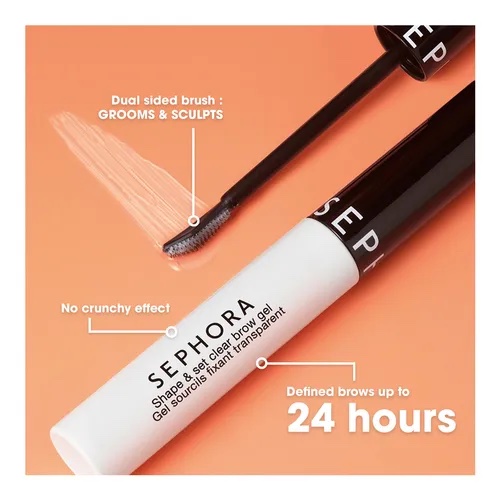 SHAPE &amp; SET CLEAR BROW GEL