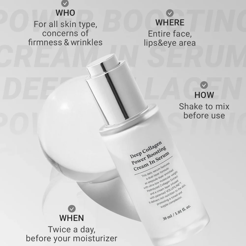SUNGBOON EDITOR DEEP COLLAGEN ANTI-WRINKLE CREAM IN SERUM 30ML