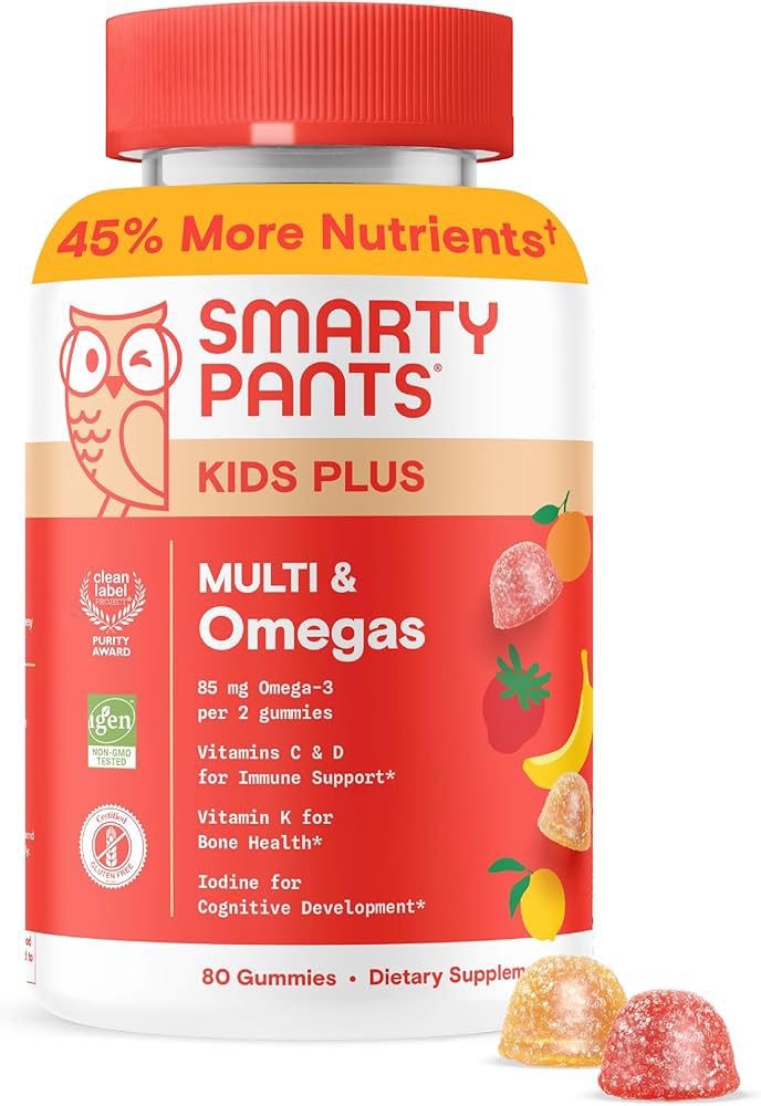 KIDS PLUS MULTI-VITAMIN &amp; OMEGAS