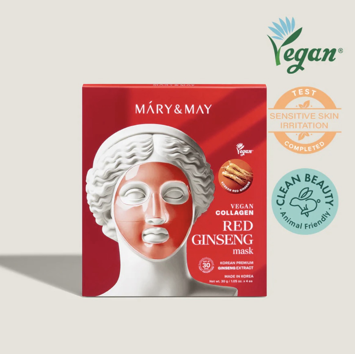 MARY &amp; MAY RED GINSENG MASK