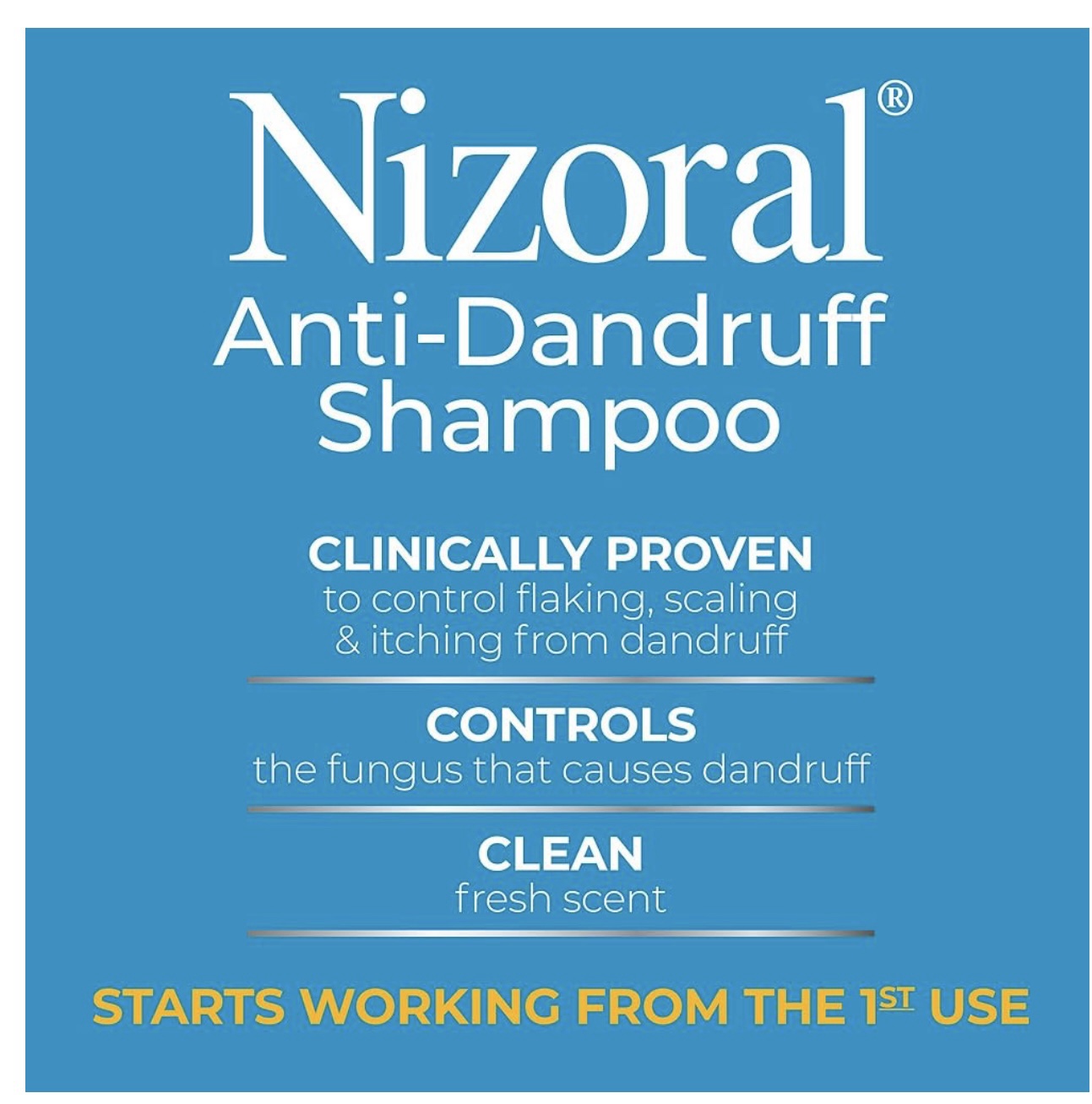 Nizoral ANTI-DANDRUFF SHAMPOO