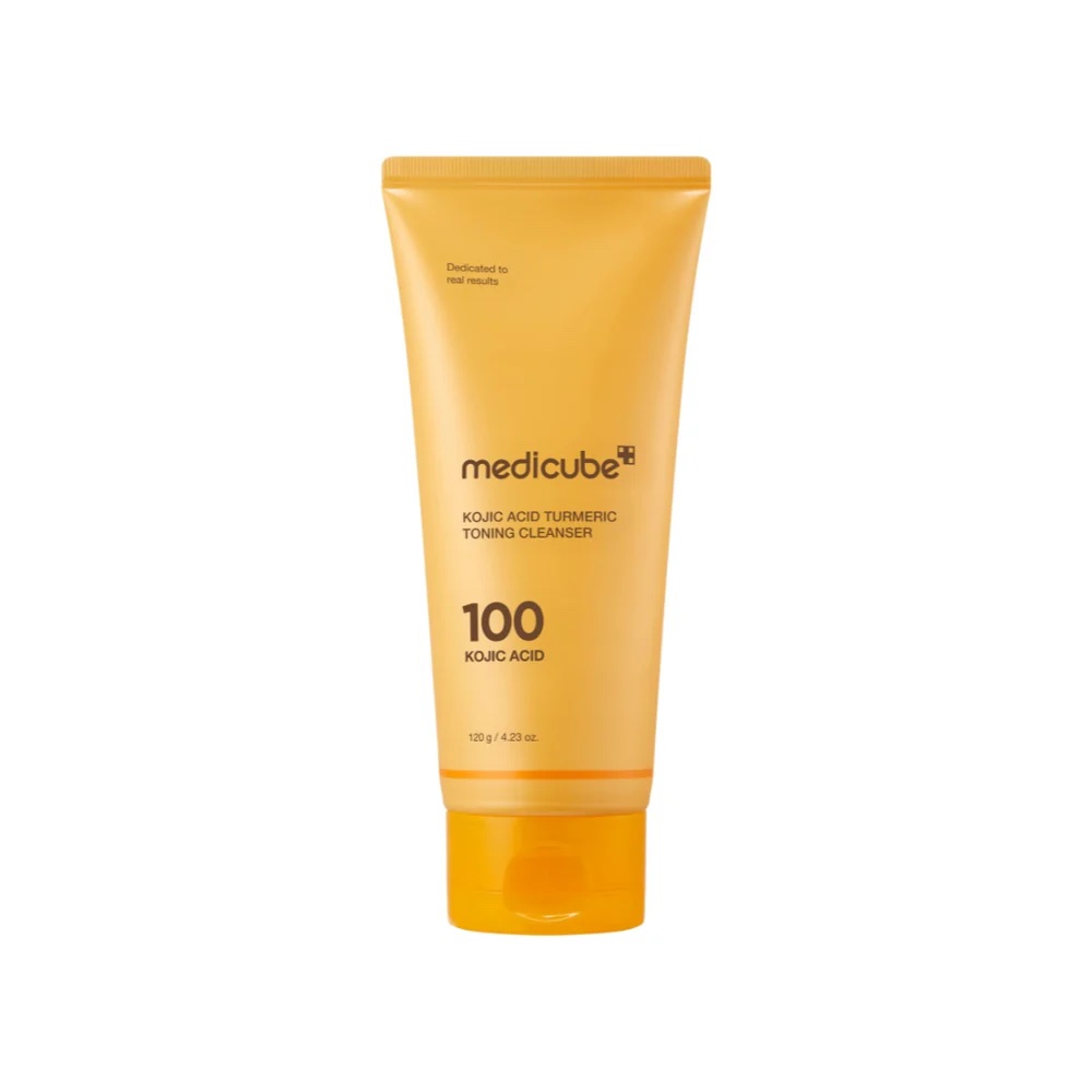 MEDICUBE KOJIC ACID TURMERIC TONING CLEANSER