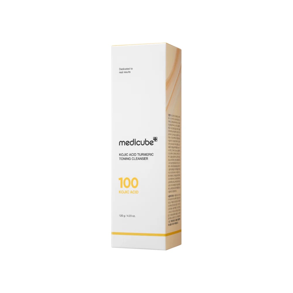MEDICUBE KOJIC ACID TURMERIC TONING CLEANSER