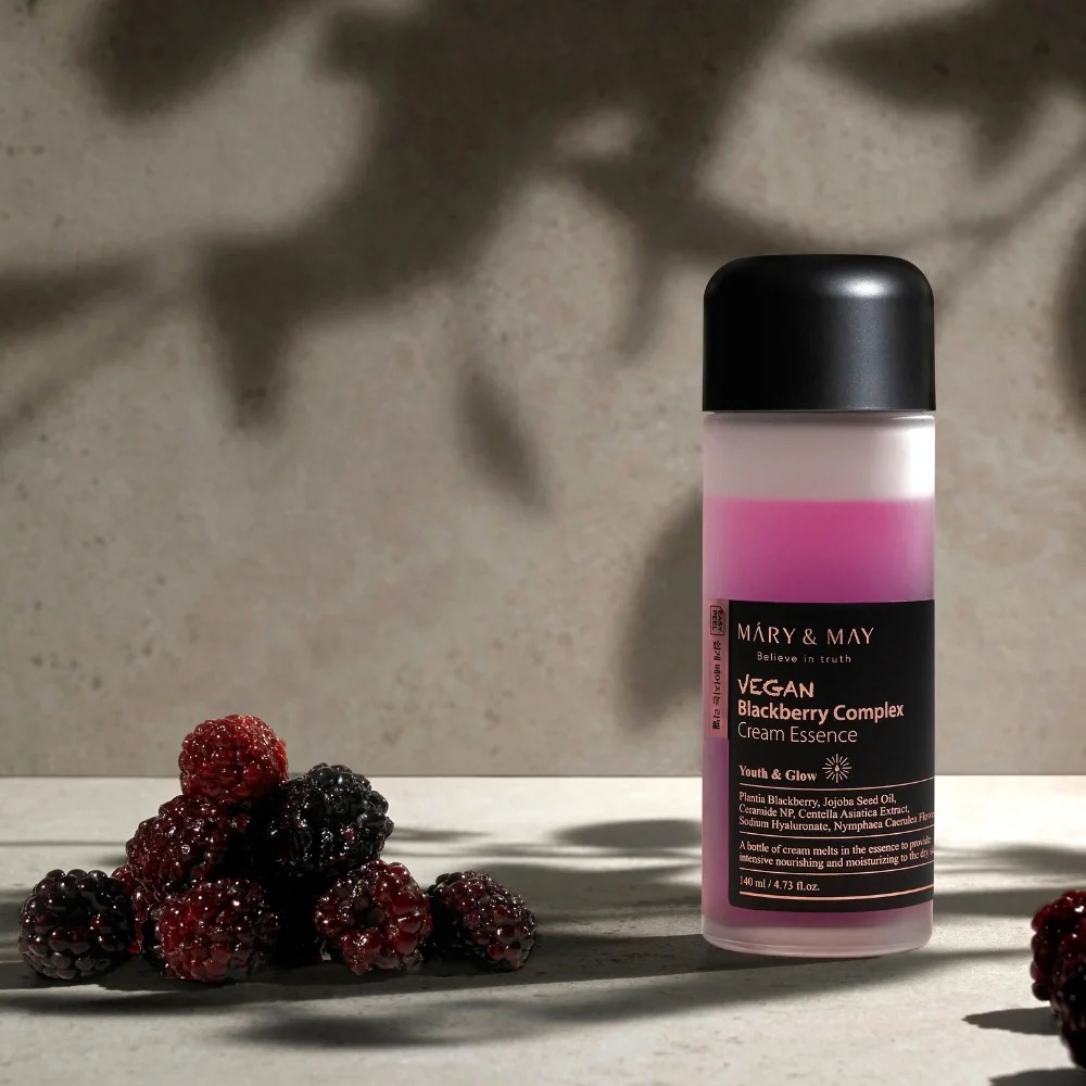 MARY & MAY VEGAN BLACKBERRY COMPLEX CREAM ESSENCE 140 ML - 140ml