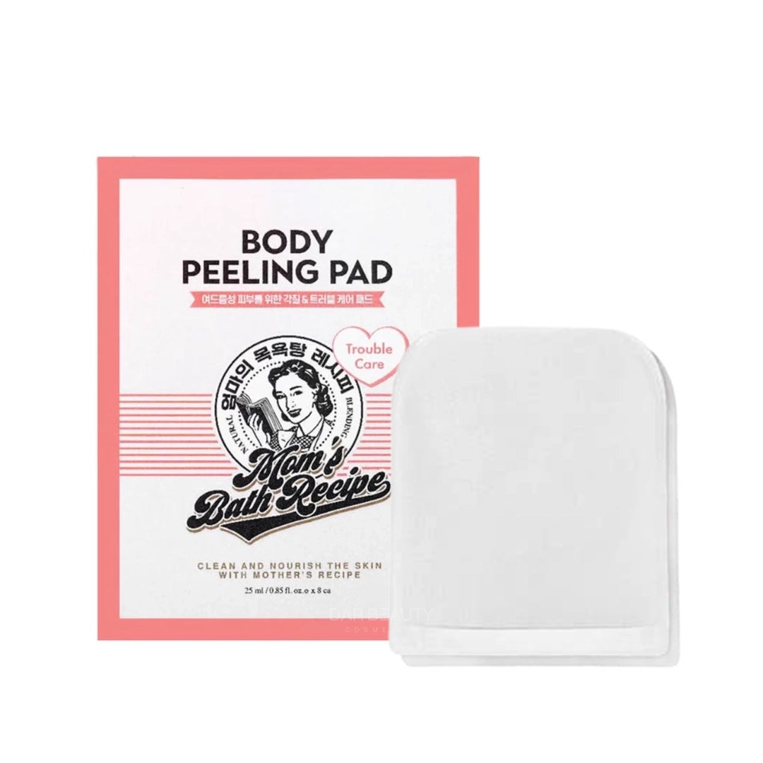 MOM’S BATH RECIPE BODY PEELING PAD PINK Pack - Box - 8