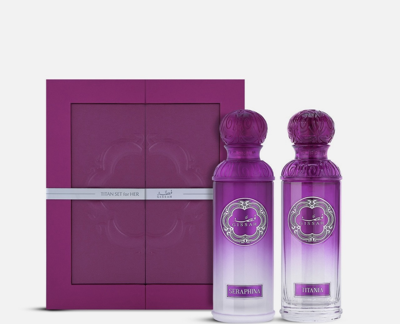 Perfume Titan For Her Set by GISSAH 2x90ml