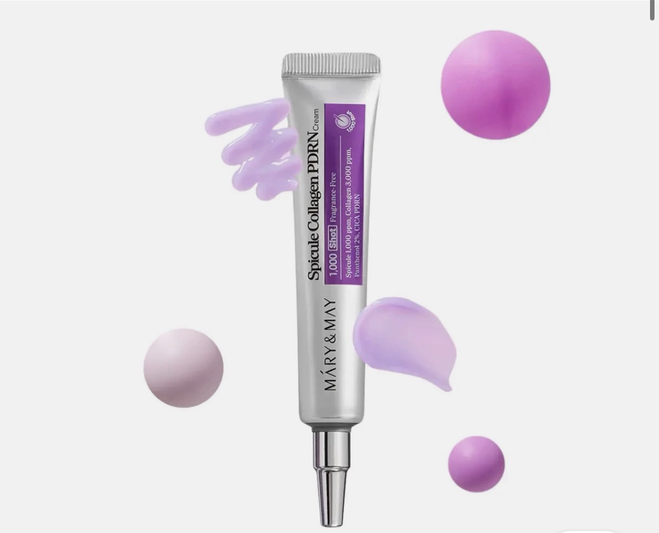 MARY & MAY - Spicule Collagen PDRN Cream 1000shot