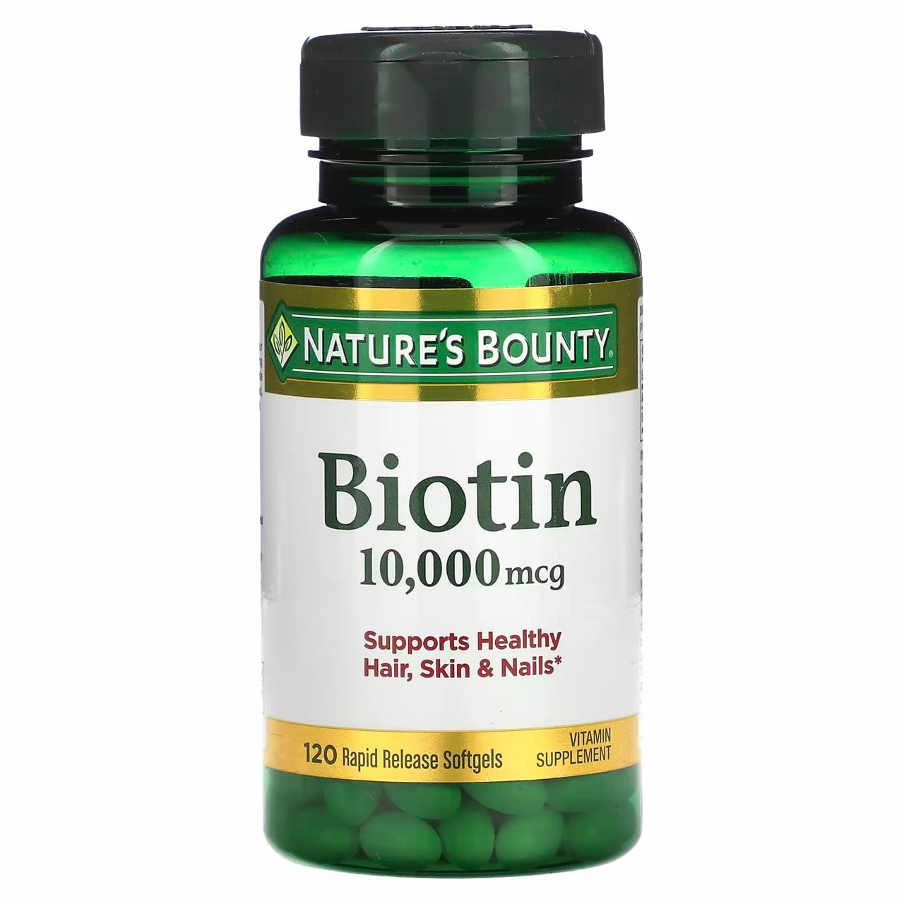 BIOTIN NATURE’S BOUNTY