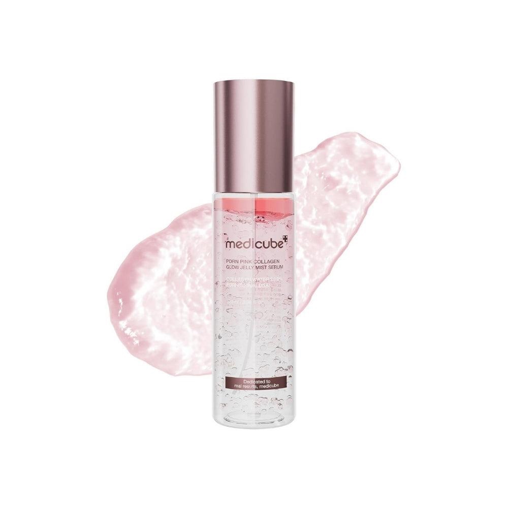 medicube PDRN Pink Collagen Glow Jelly Mist Serum.