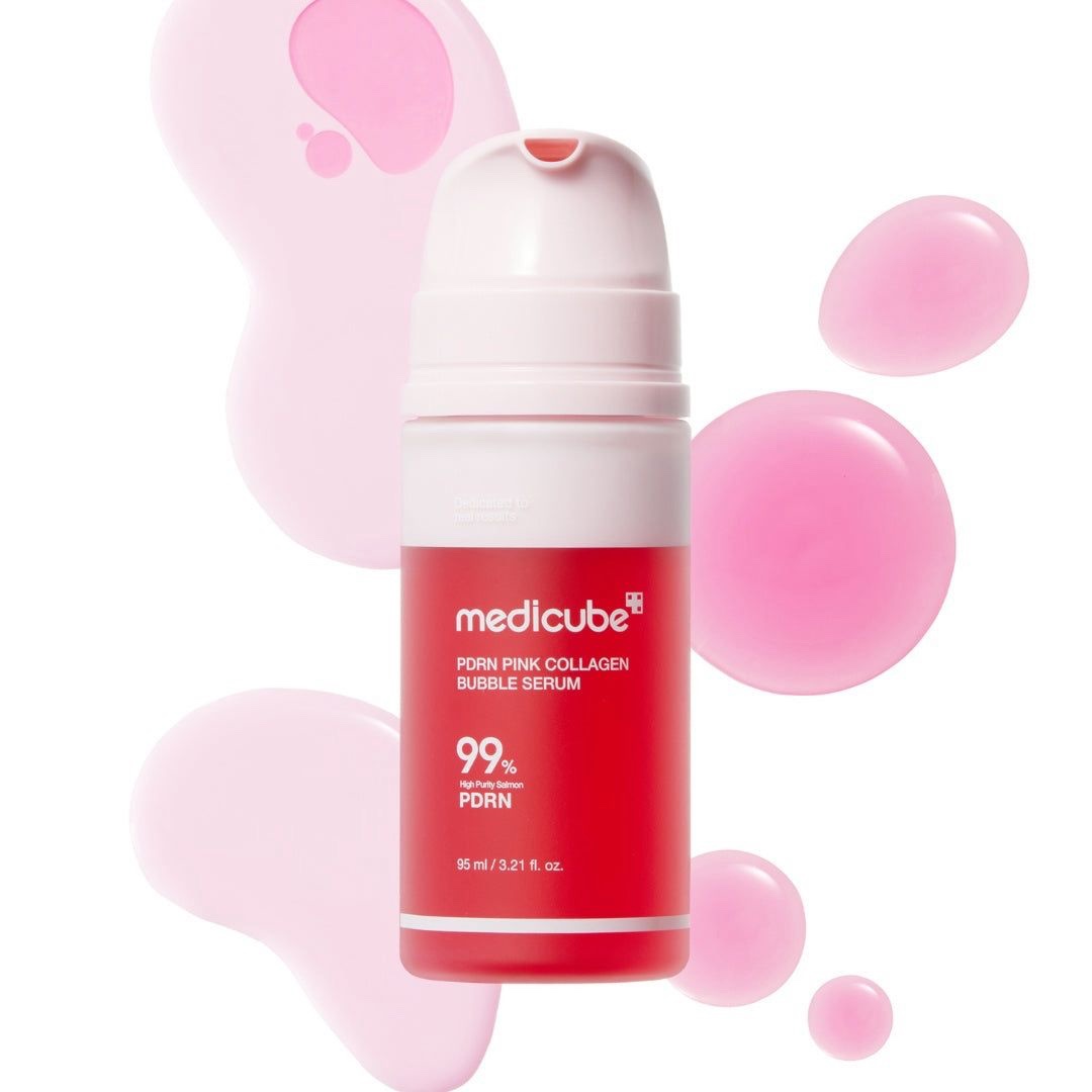 Medicube PDRN Pink Collagen Bubble Serum