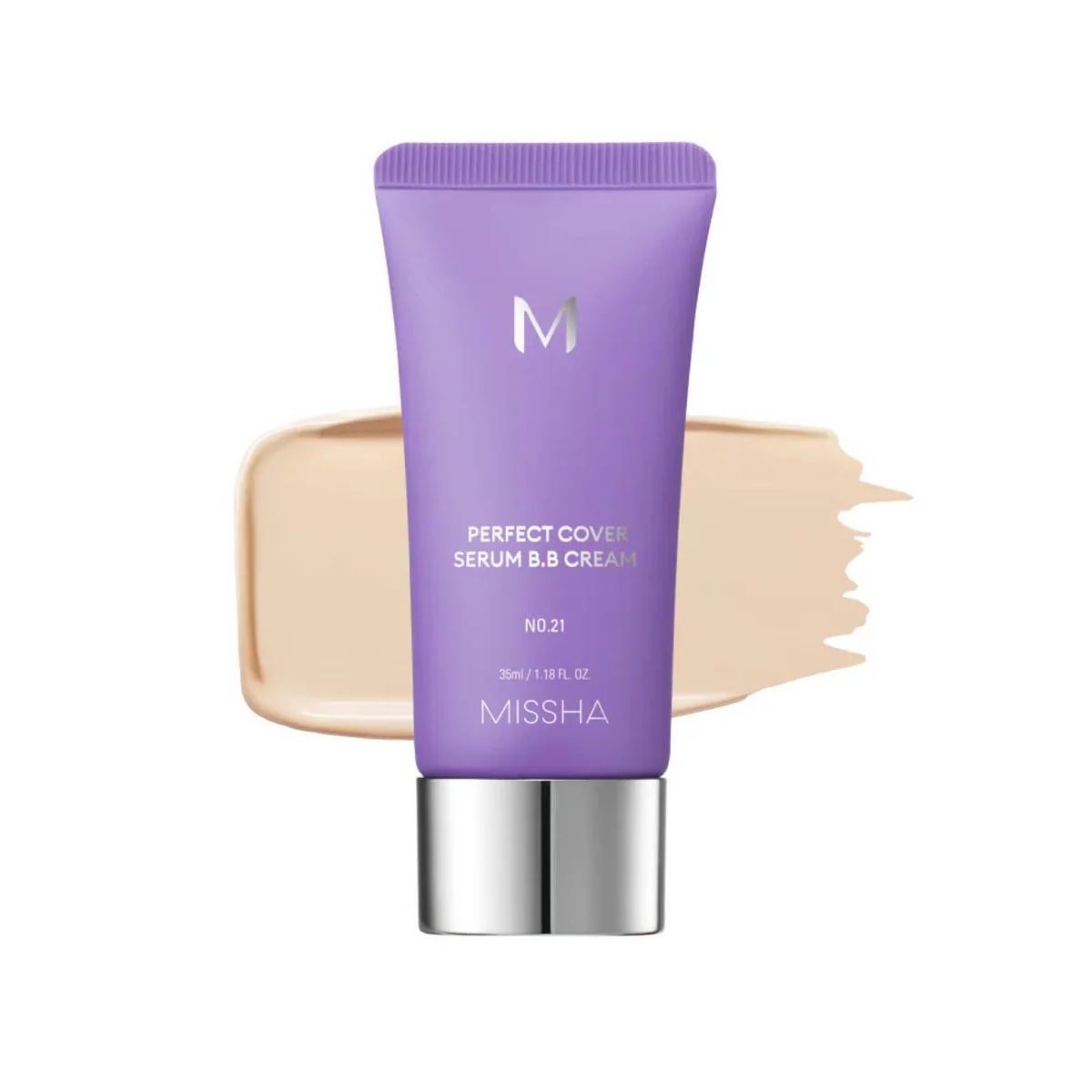 MISSHA PERFECT COVER SERUM BB CREAM - 21- Light Beige