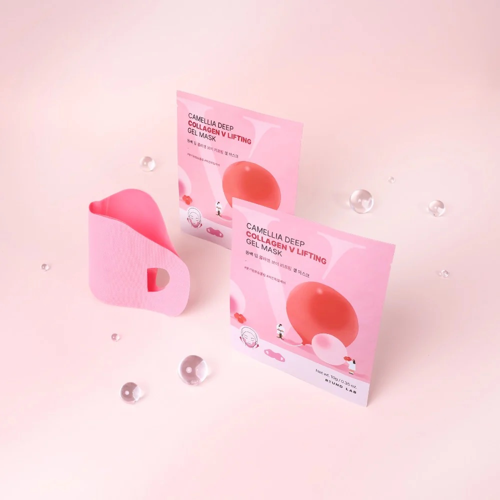 ROUND LAB CAMELLIA DEEP COLLAGEN V LIFTING GEL MASK 1 PC